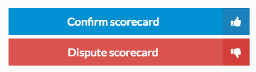 confirm or dispute buttons